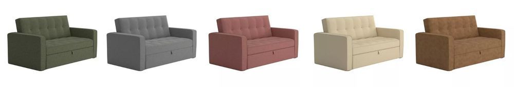 Haze 2-Seater Pull-Out Sofa Bed colour options