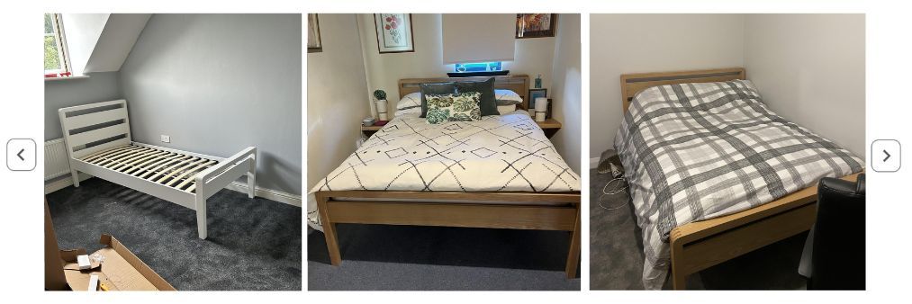 hip hop wooden bed frame customer photos
