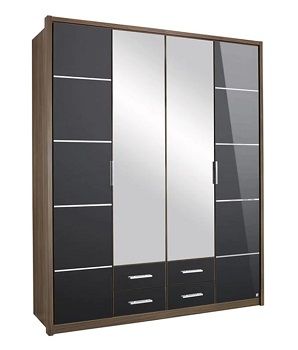 mirabel 4 door hinged wardrobe