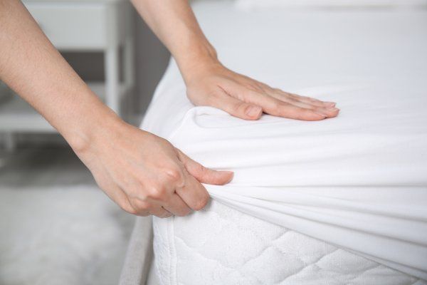 mattress protector keeps your mattress clean