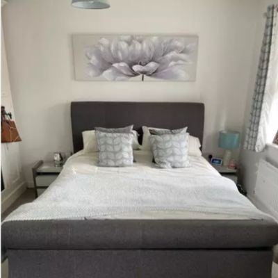 Detroit Upholstered Sleigh Bed Frame dreams king size