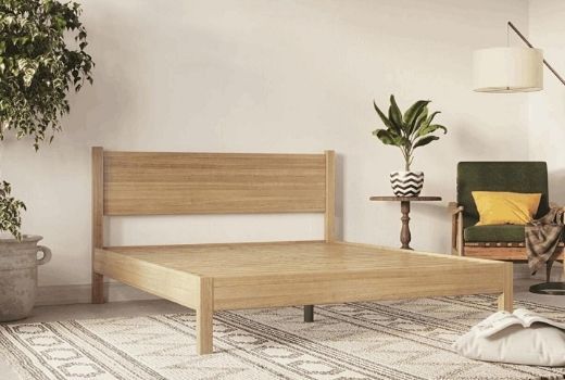 emma wooden bed with slats