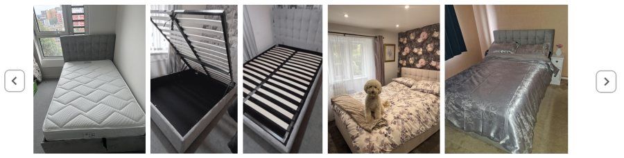 Alexis Ottoman Upholstered Bed Frame customer photos
