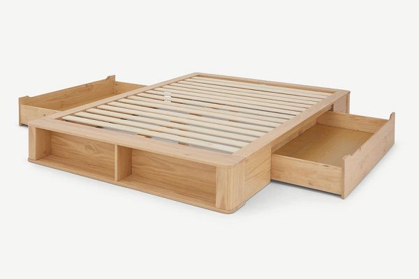 kano bed with storage drawers