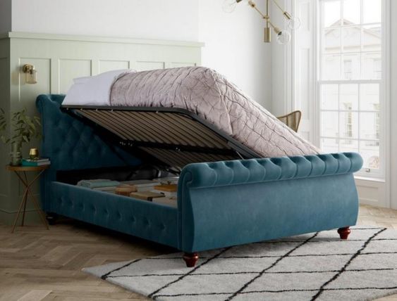 Holmes side lift Ottoman Bed Frame