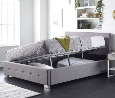 aspire beds side opening storage ottoman bed