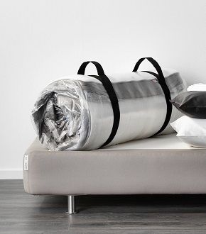 ikea rolled up mattress