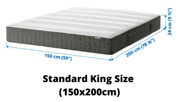 ikea standard king size mattress