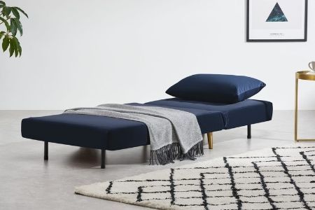 made bessie sofa bed in velvet