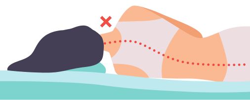 neck pain on sagging mattress