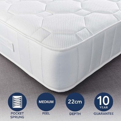 Fogarty Dreamy Comfort Gel Top 1500 Pocket Sprung Mattress