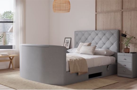 Rhea TV Bed Frame with 32 or 40 inch tv