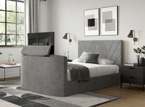 saxon tv bed frame by bensons for beds