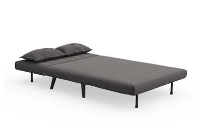 Dylan Small Double Sofa Bed in charcoal