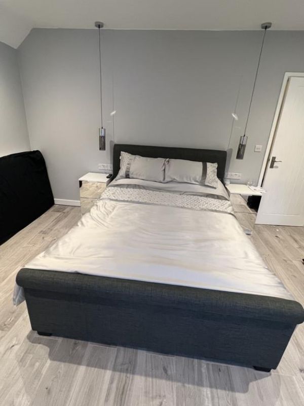 Silentnight Westland Miracoil Memory Mattress with sleigh bed