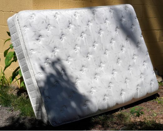 recycling old mattress
