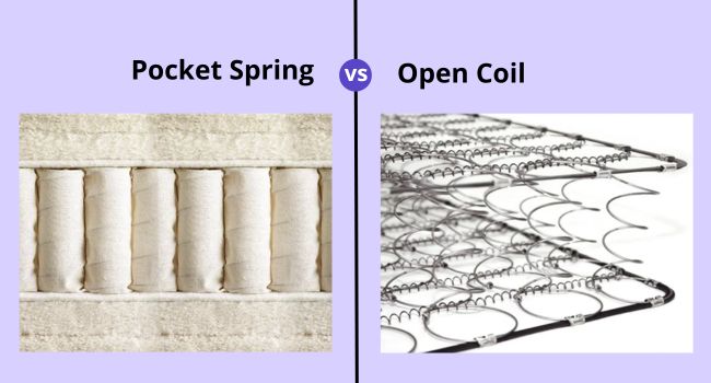 pocket spring vs open coil mattress