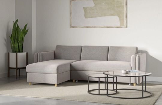 jayden left hand sofa bed with chaise storage