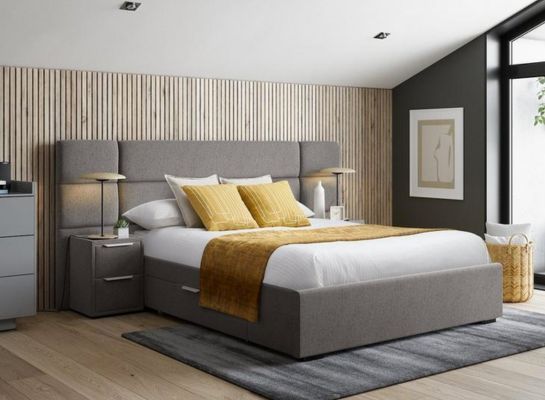 Hart Upholstered Bed Frame With Bedside Tables dreams