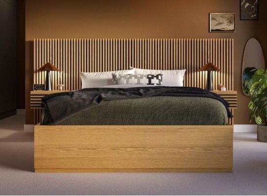 Morten Wooden Bed Frame with Bedside Tables dreams