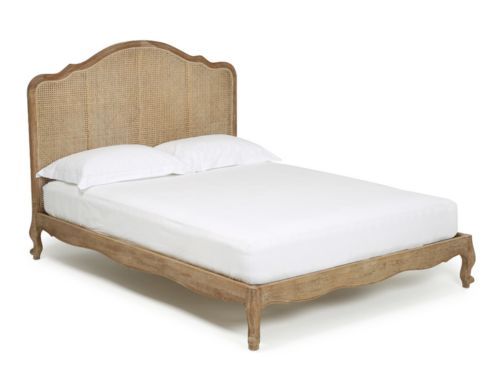 sienna rattan bed double size