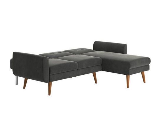 Gallway 3-Seater corner Clic-Clac Sofa Bed open