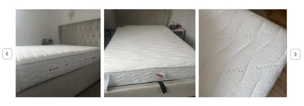 Dream Team Cartmel 1600 Pocket Memory Mattress customer photos